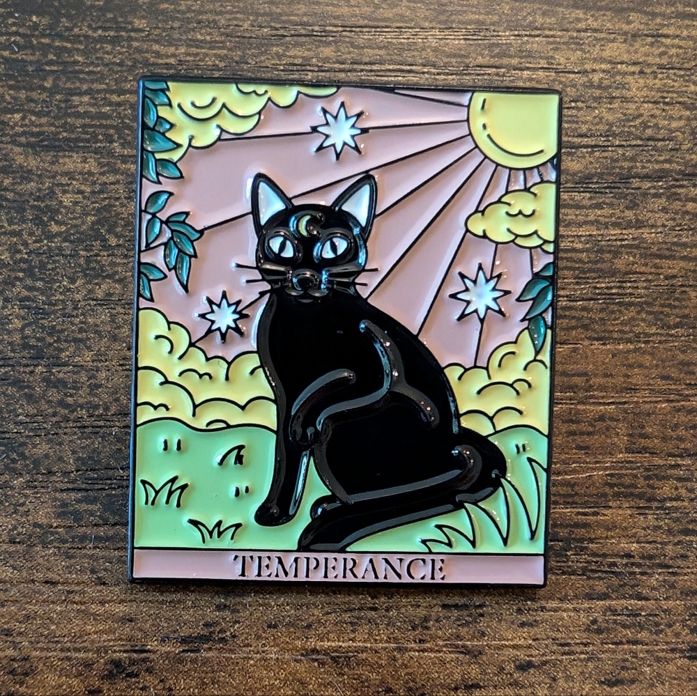 Temperance Tarot Card Pin